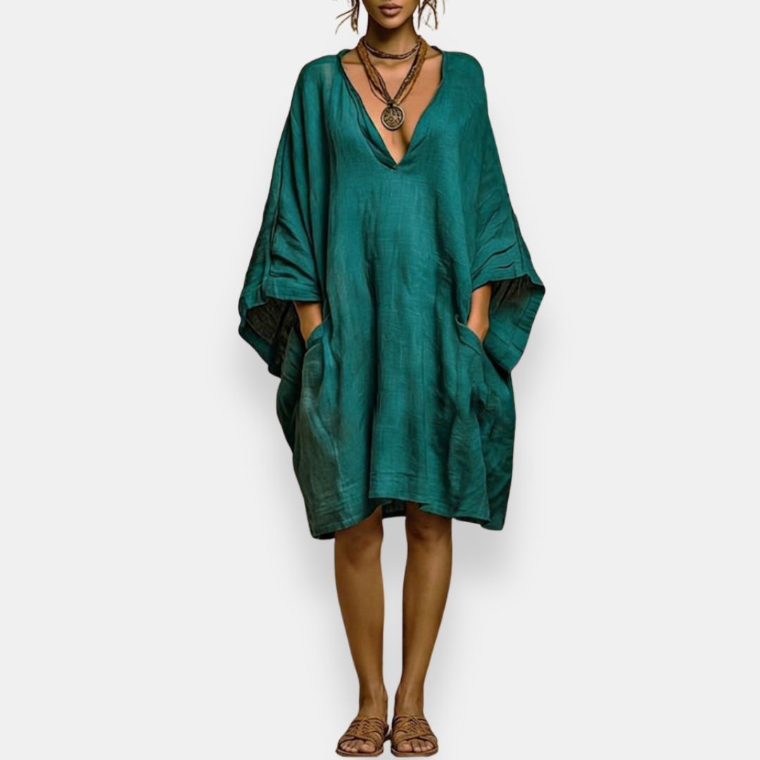OVERSIZED BOHO DRESS FOR WOMEN