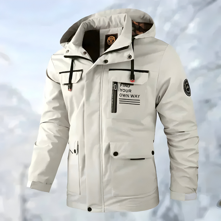 Enzo Stylish outdoor jacket with multiple pockets - Elena Harper