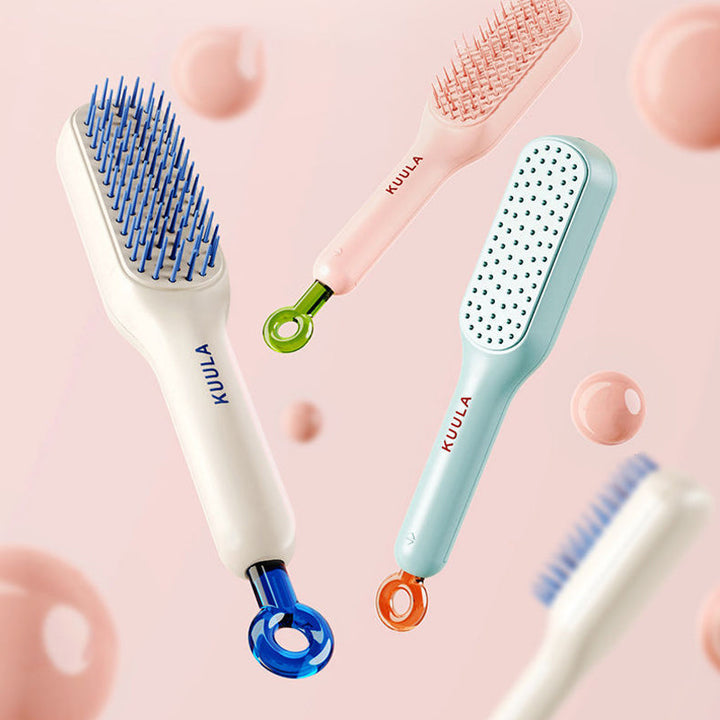 Glide™ - Self-Cleaning Antistatic Massage Comb
