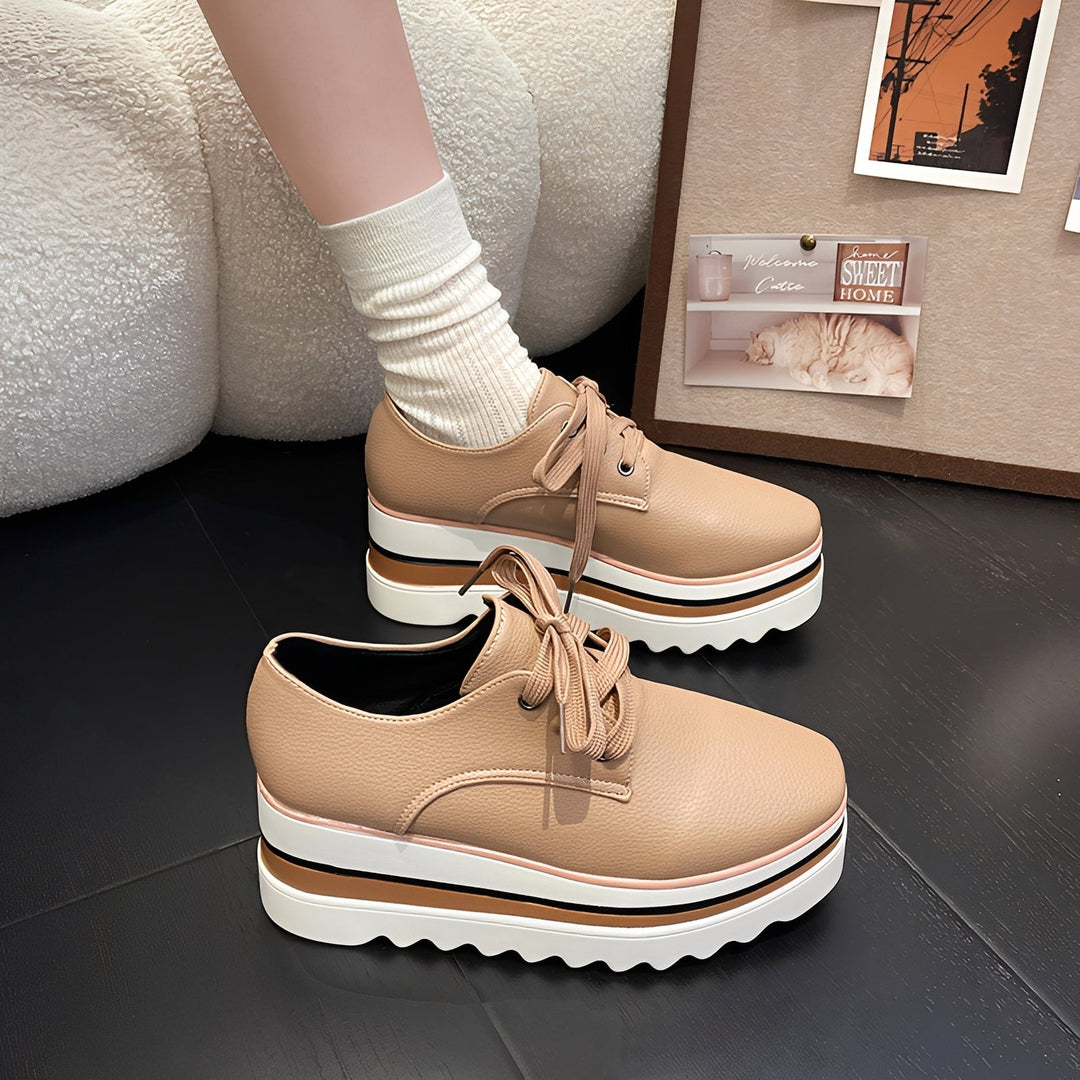 Cassie Modern Platform Shoes for Women, view 2 - Elena Harper