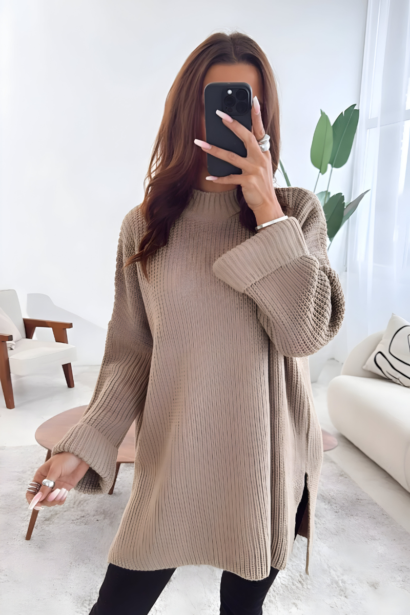 Fina™ | Casual Loose-Fitting Knitted Top