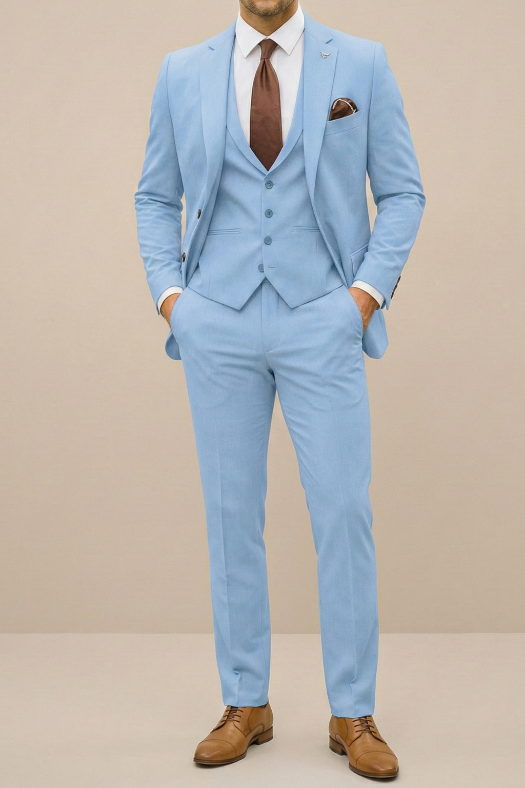 Frederick Tailored Modern Three Piece Suit - Elena Harper