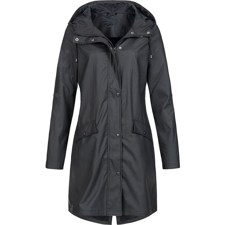 Women's Rain Jacket with Hood Aurora - Elena Harper