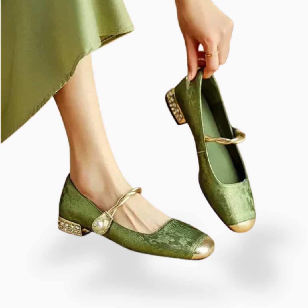 Women's Elegant Mary Jane Flats for All-Day Comfort