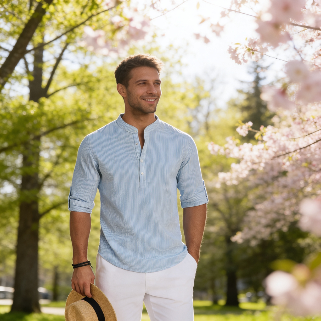 LAURENT MONACO | STRUCTURED SHIRT FOR MEN