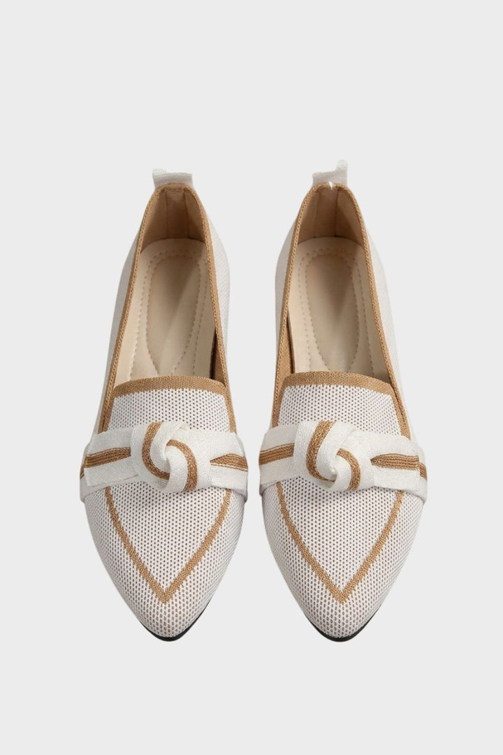 Women's Pointed Loafers | Knit