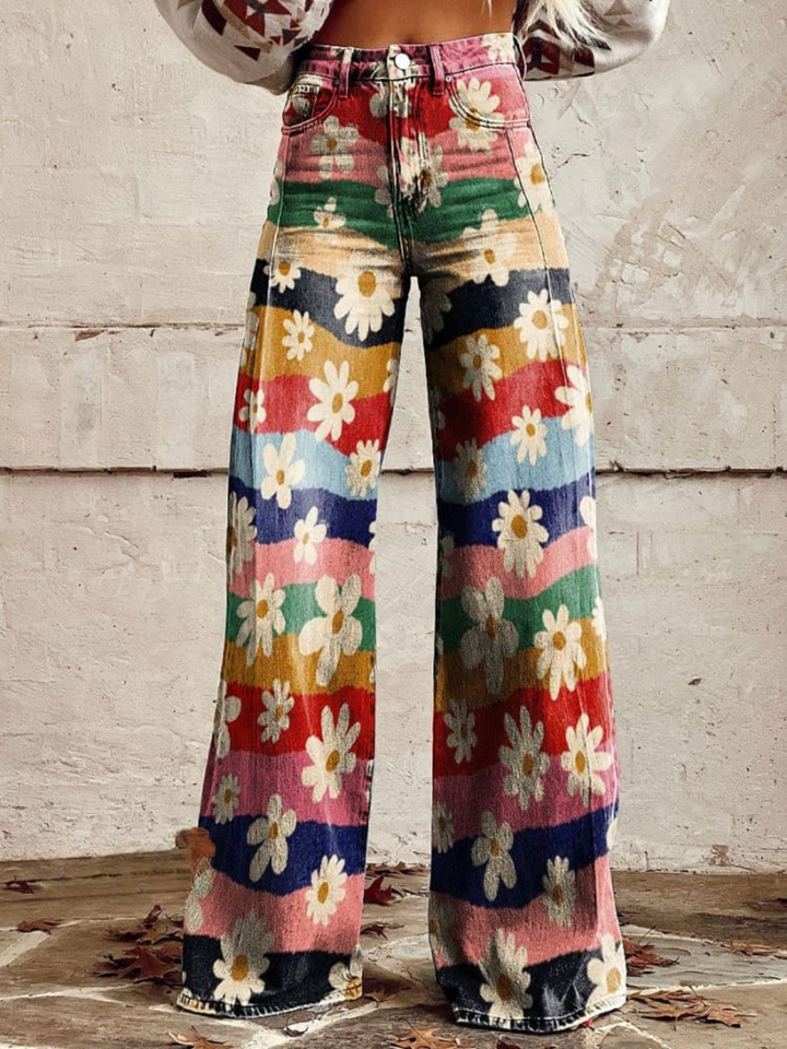 Léon™  |  Stylish Floral Trousers