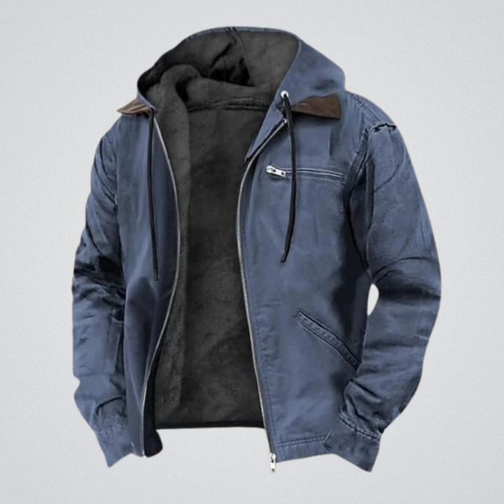 Philippe - Classic Sherpa Lined Canvas Jacket