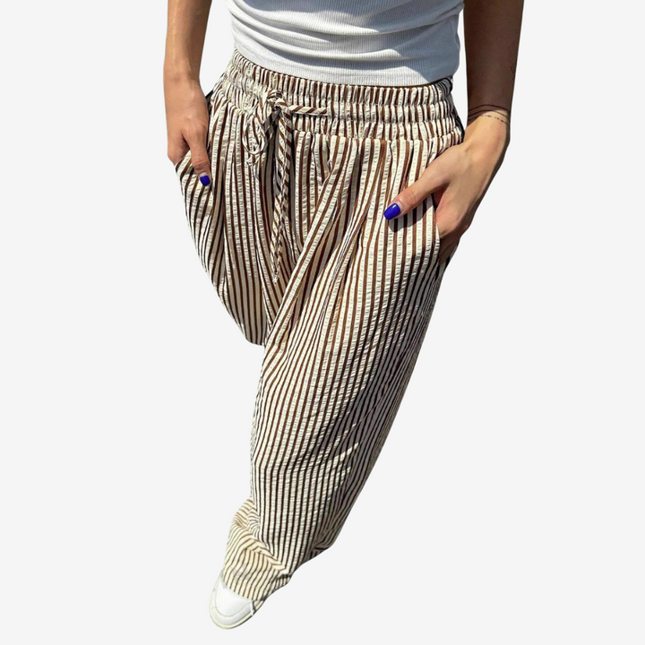Zara™ Striped Casual Trousers