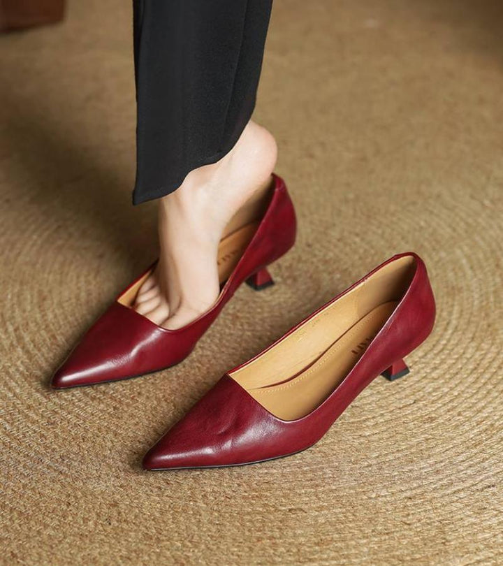 Aeris | Leather Court Shoes