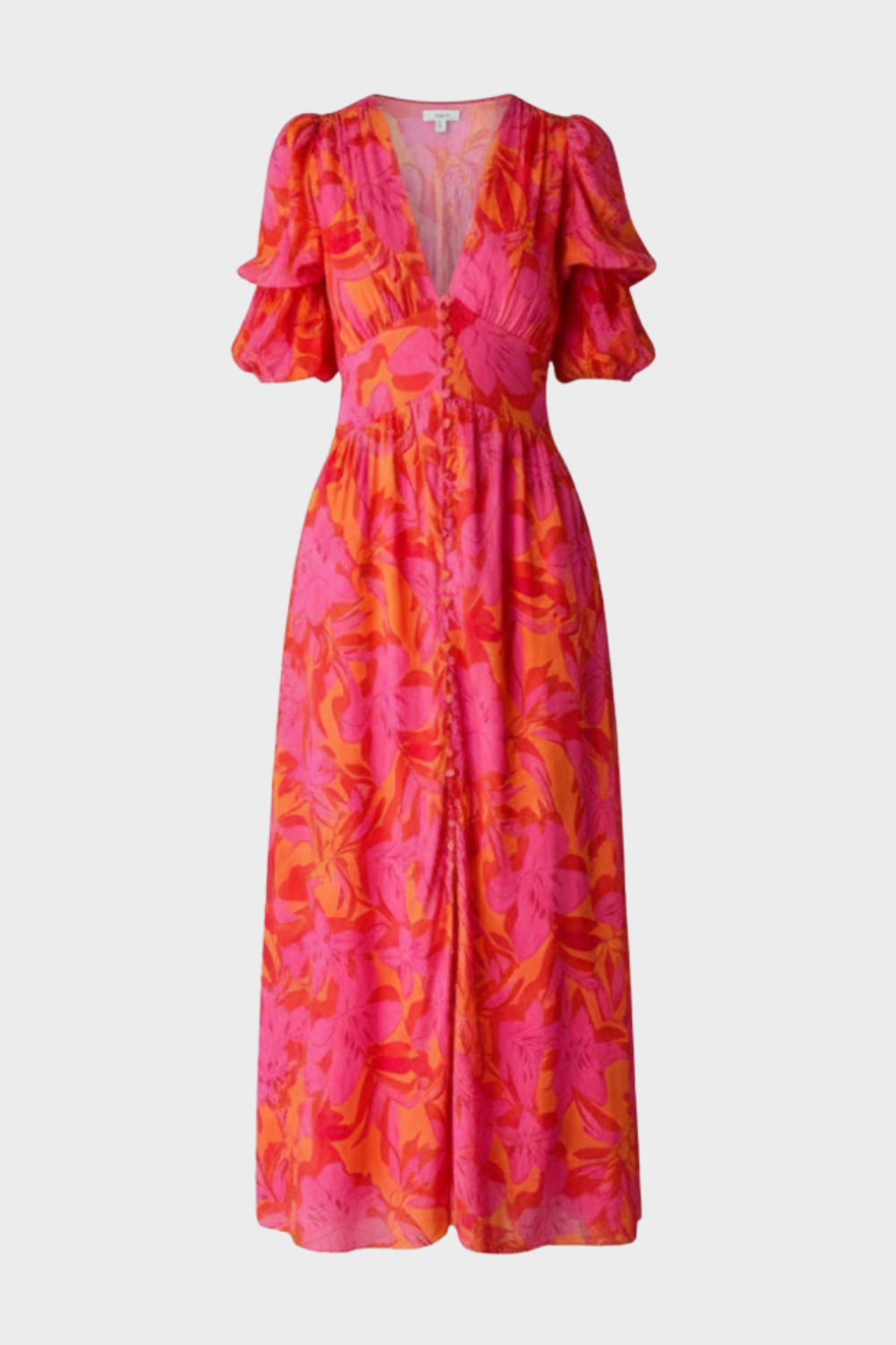Women's Boho Maxi Dress | Ruffle Sleeves