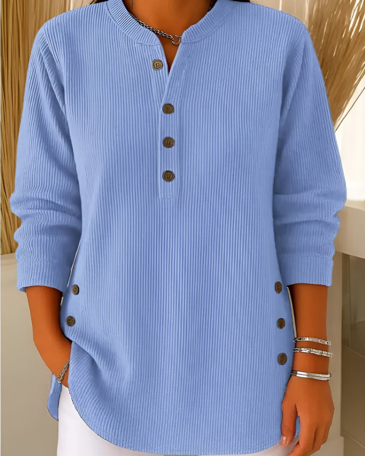 Neris™ | Modern Knitted Top with Long Sleeves