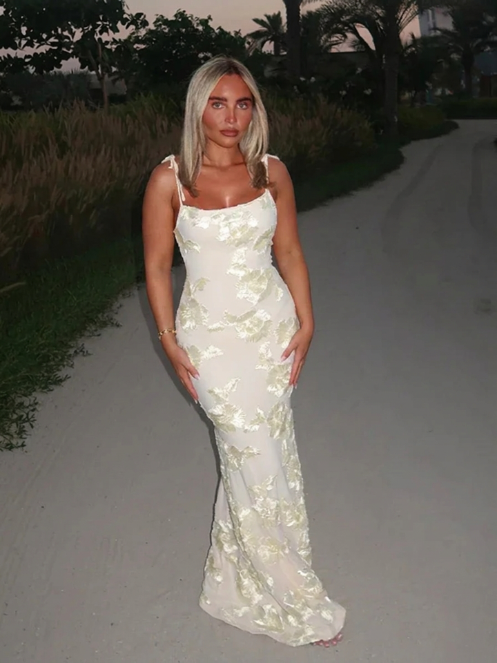 Yelena Maxi Dress, view 3 - Elena Harper