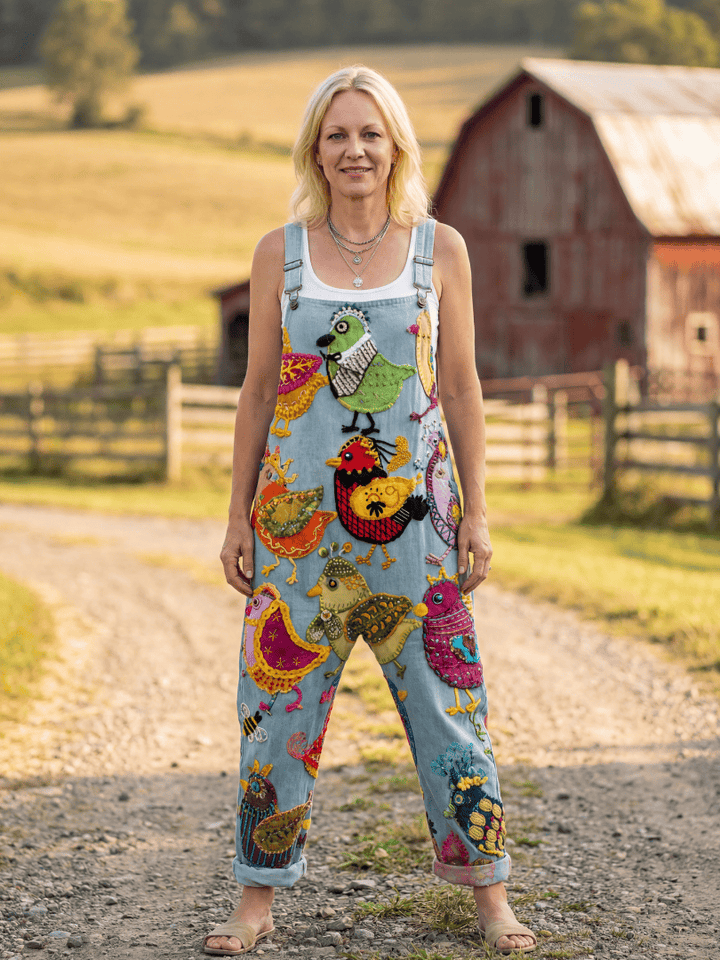 Emma & Rose Cape Town Aurea™ Artisan Strap Jumpsuit with adjustable shoulder straps and relaxed fit, in soft, lightweight fabric.