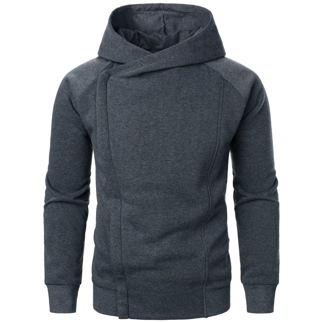 Corvin Classic Crossover Hoodie with Zipper - Elena Harper