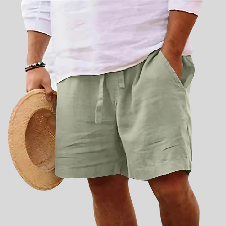 Lemuel Lightweight Cotton Shorts - Elena Harper