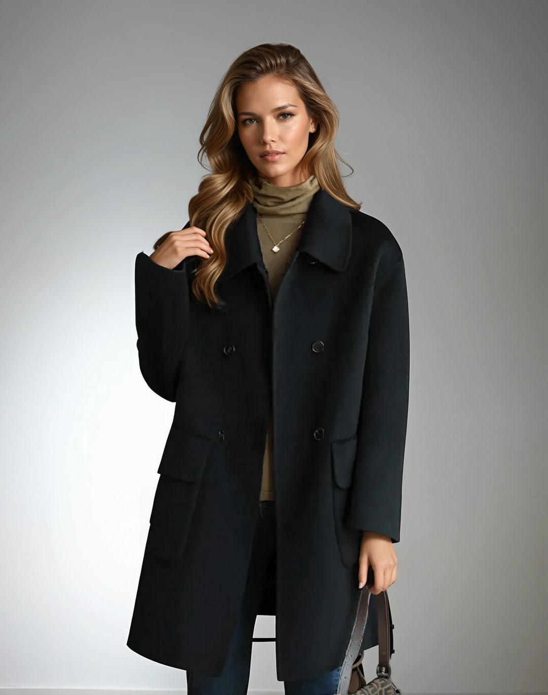 Megan - Elegant Long Coat