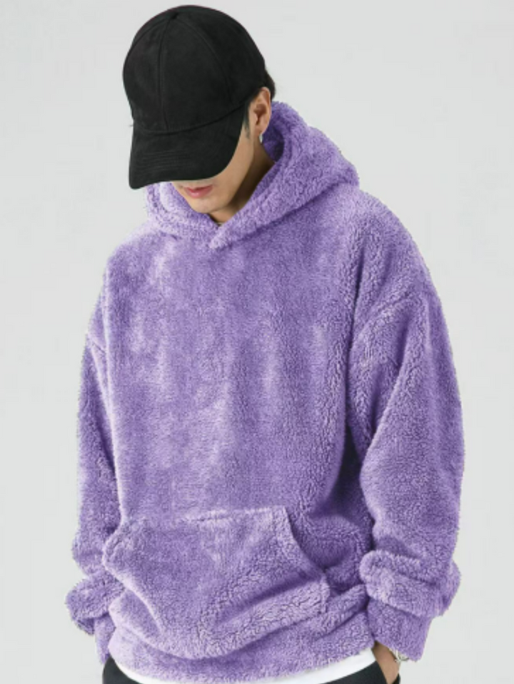 Sem™ | Warm Checkered Hoodie with Relaxed Fit