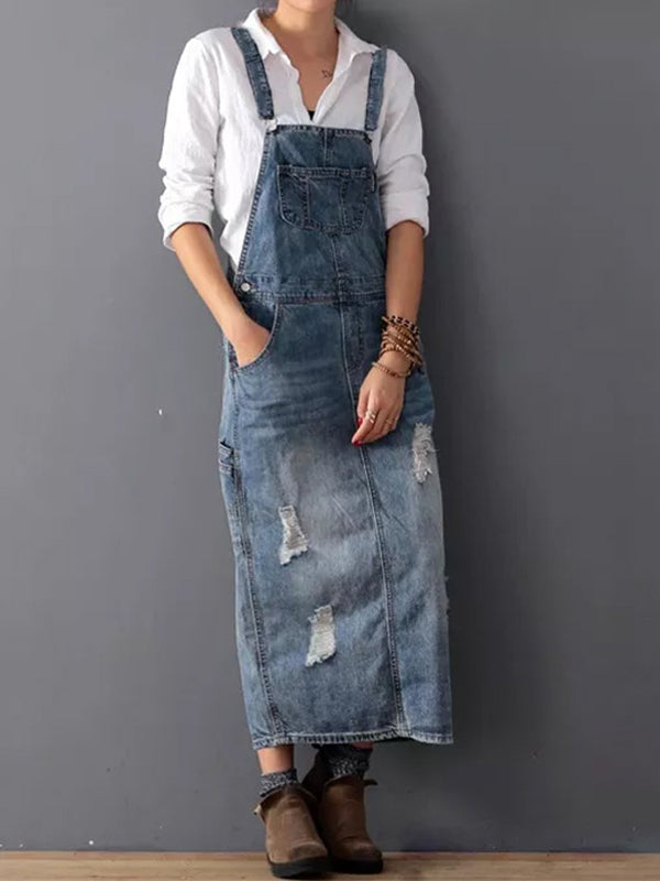 Anna - Chic Overall Dress