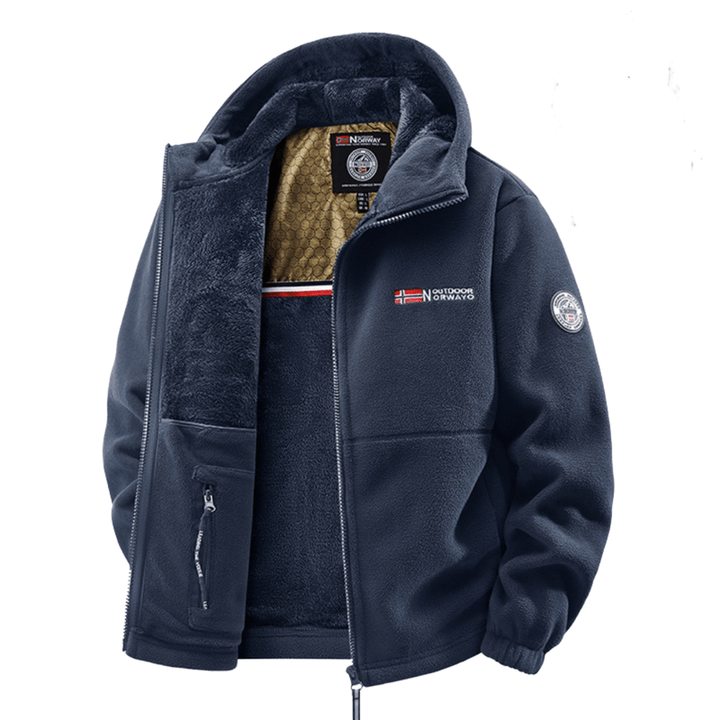 LAURENT MONACO | INSULATED POLAR BOMBER JACKET FOR MEN