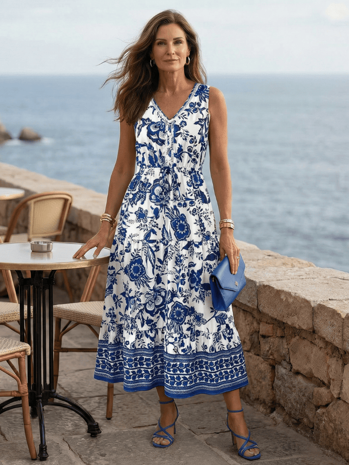 Hollis™  |  Coastal Tile Dress