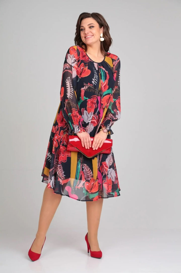 FLOWER DRESS FOR WOMEN