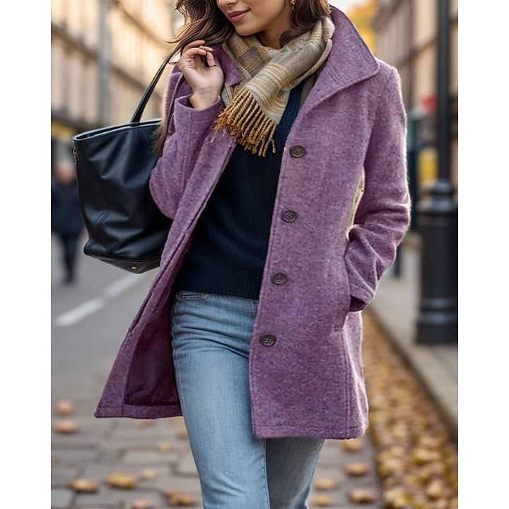 Helena | Trench Coat with Tailored Silhouette and Classic Collar