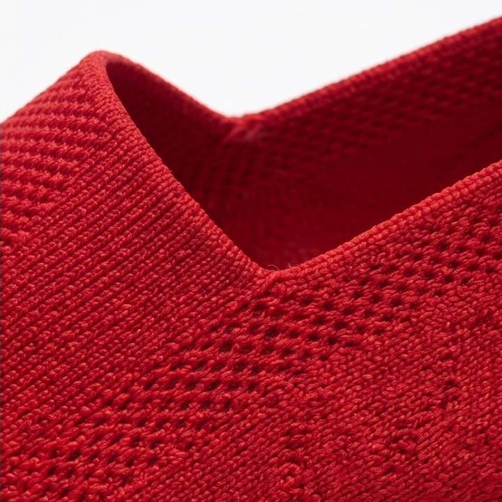 Amelia Breathable Slip-On Sneakers with Cushioned Platform Sole, view 9 - Elena Harper