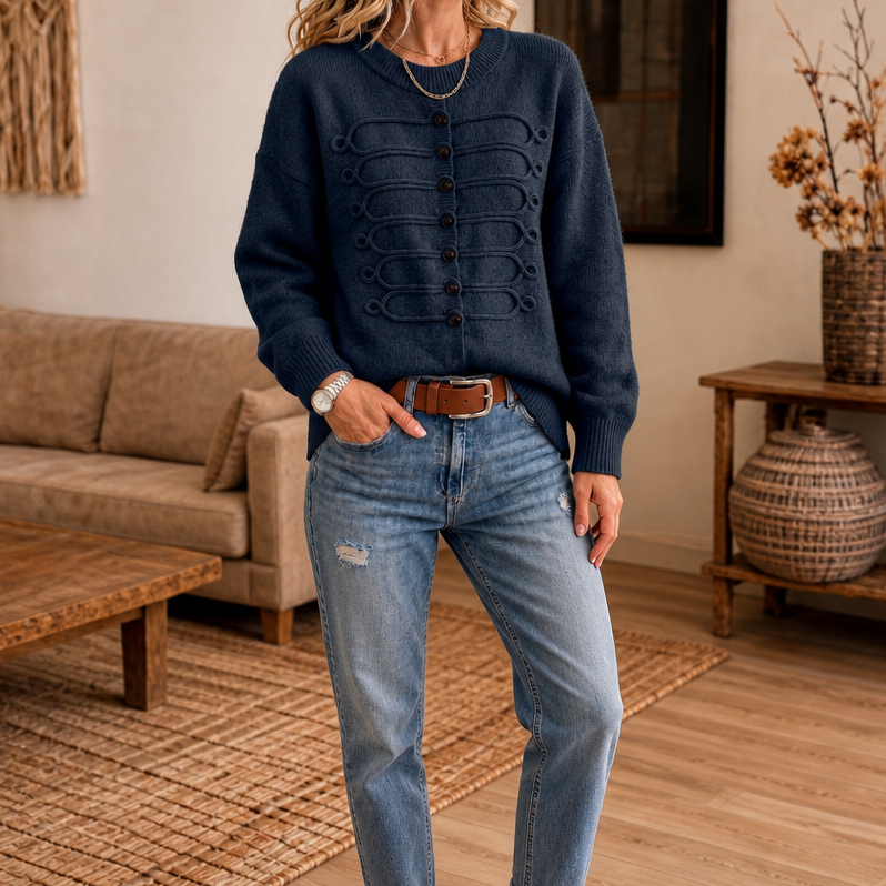 Clara | Stylish and Versatile Women's Knit Sweater