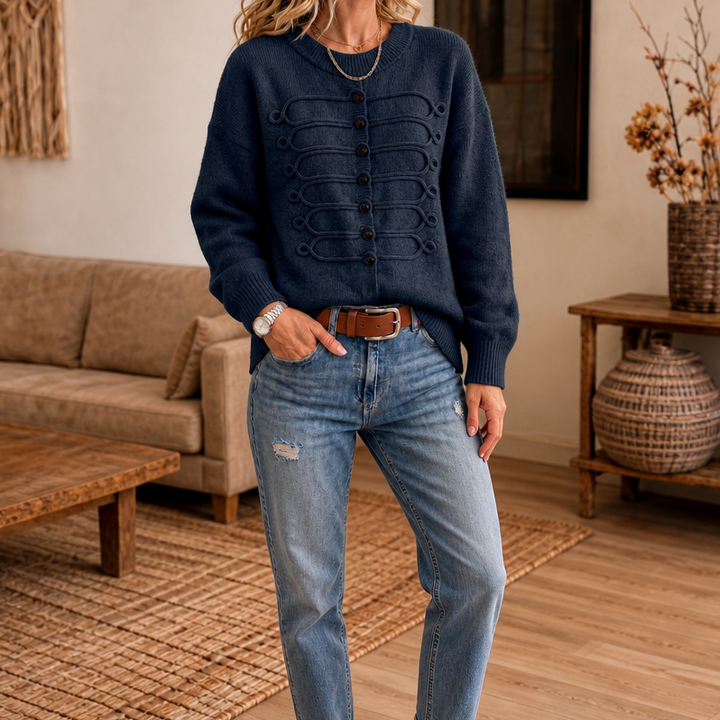 Clara | Stylish and Versatile Women's Knit Sweater