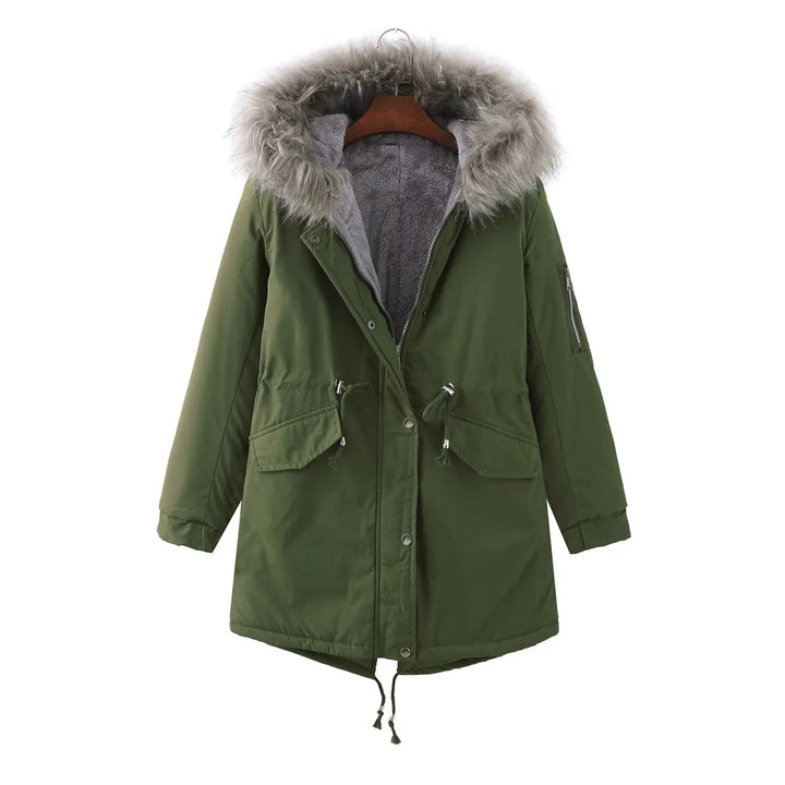 Caly - Thick Winter Coat with Fleece Lining