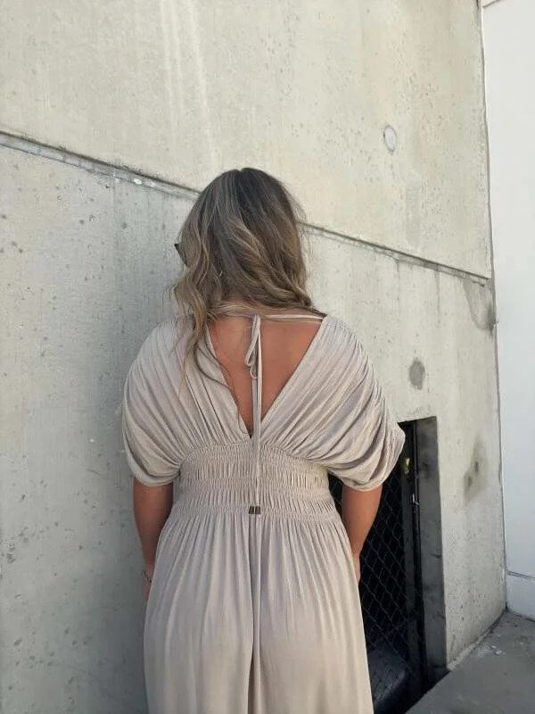 Summer Sleeveless Casual Dress, view 3 - Elena Harper