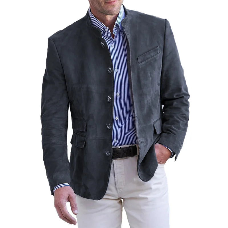 Classic Men's Overcoat - Elena Harper