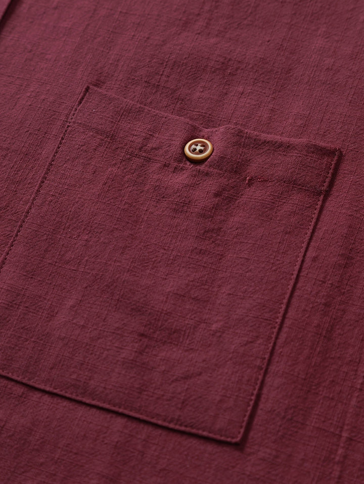 Tejada Casual Cotton Shirt with Pocket - Elena Harper