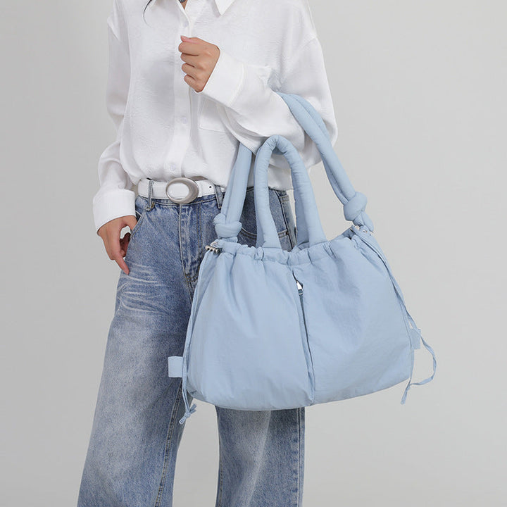 Ladies' Quilted Handbag with Soft Structure and Stylish Look