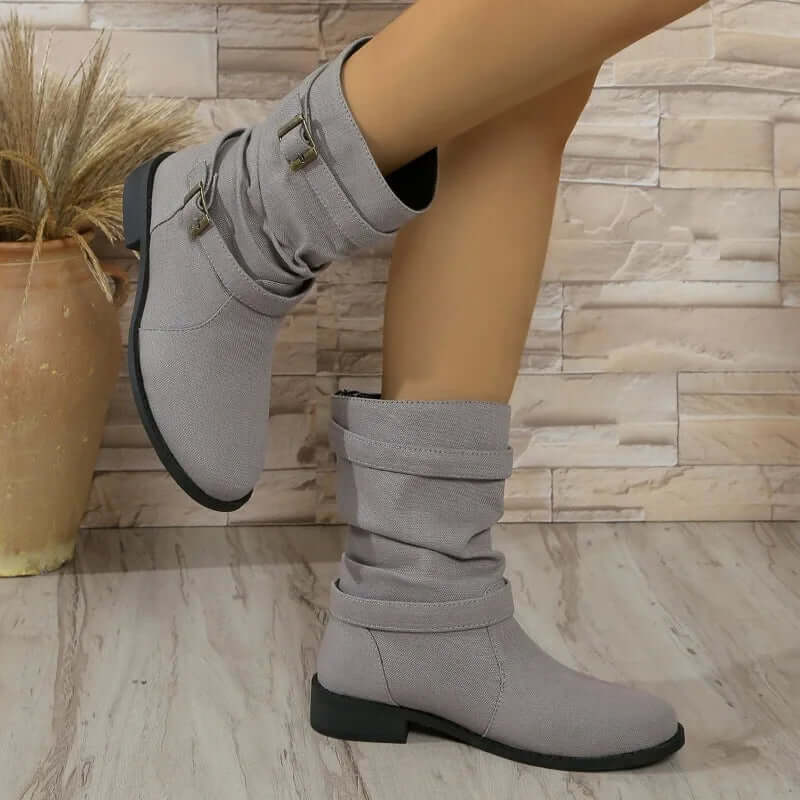 Women's Midi Ankle Boots - Elena Harper