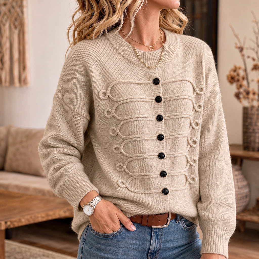 Clara | Stylish and Versatile Women's Knit Sweater