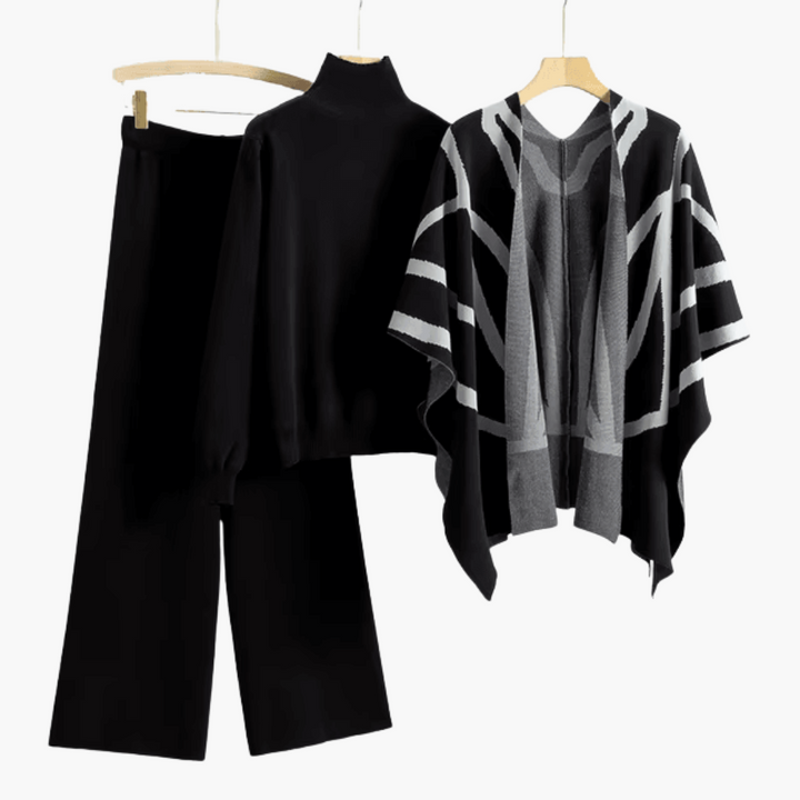 Lunara | Lightweight and Versatile Three-Piece Knit Set