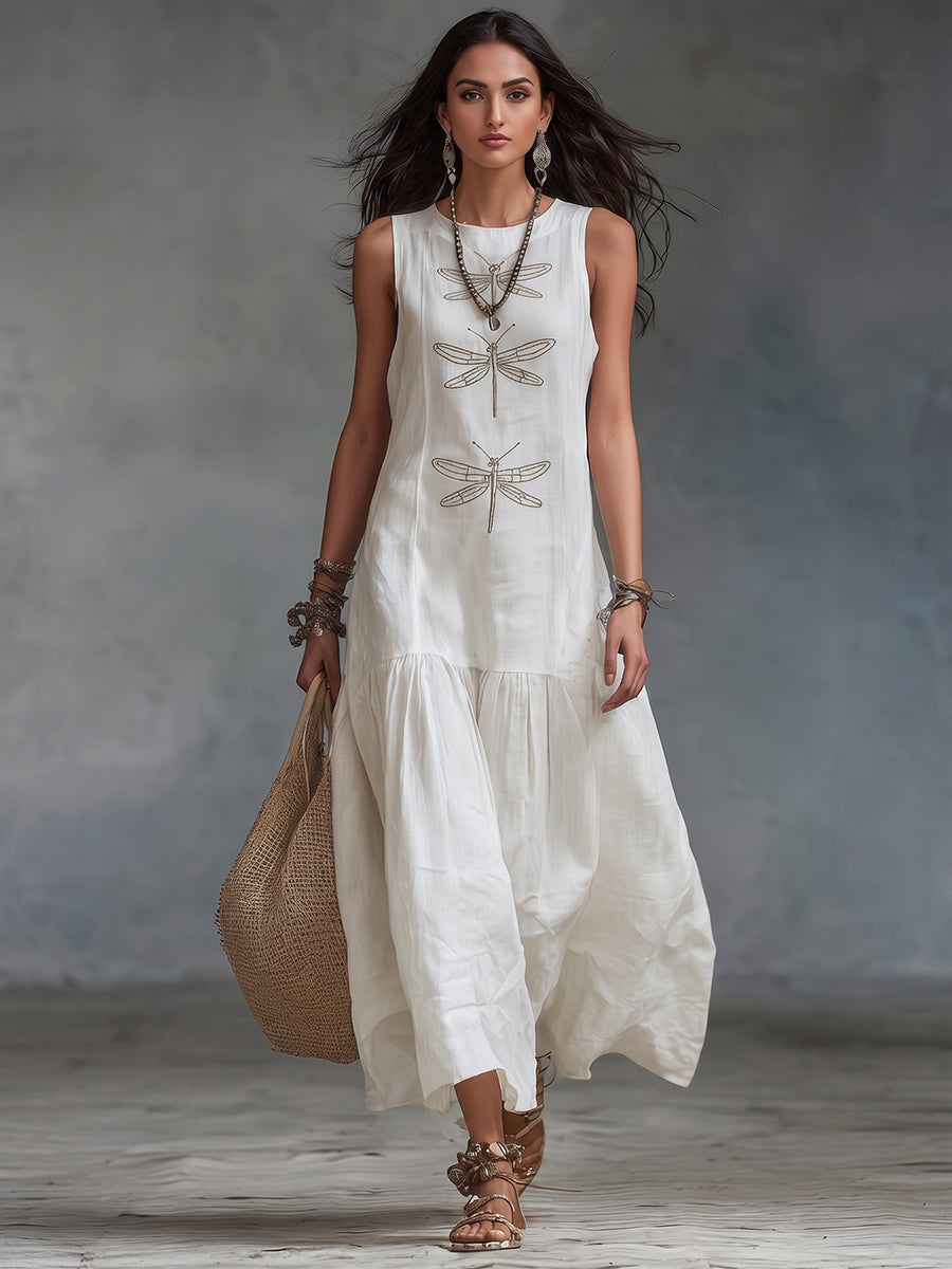 Rosalie™ | Airy Belly-Camouflaging Maxi Dress