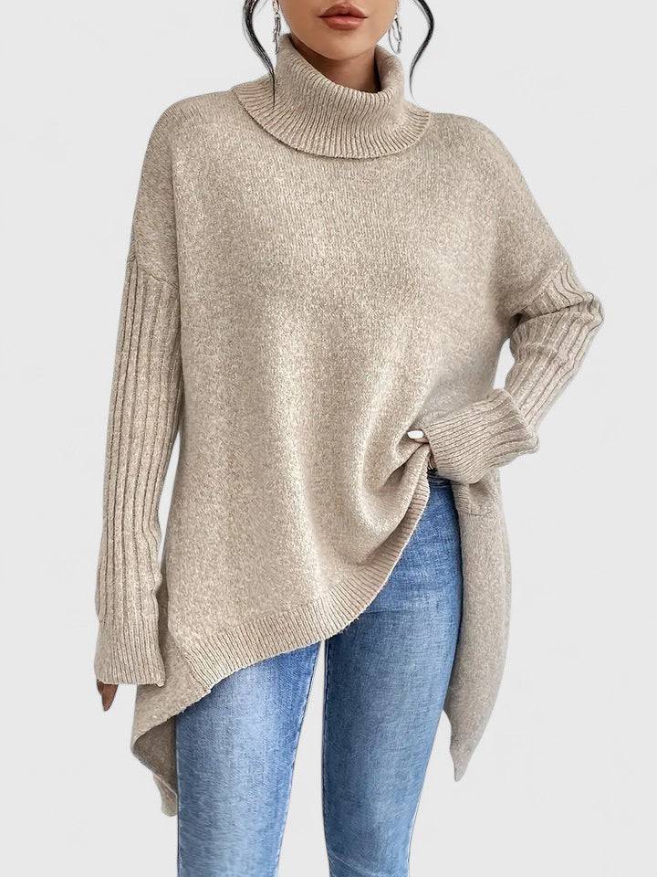 Keiralyss™ comfortable sweater by Emma & Rose Cape Town, shown in a cozy, stylish fit with soft fabric and classic design.