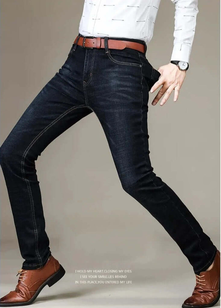 Men's Slim Fit Jeans, view 7 - Elena Harper
