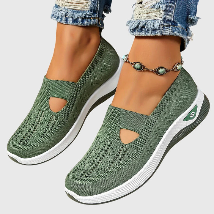 Women's Orthopaedic Slip-On Shoes with Slip-On Design for All-Day Comfort