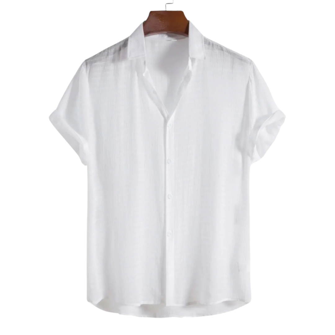 Emma & Rose Manhattan Rio™ summer shirt, two-piece white shirt with stylish design, perfect for warm weather wear.
