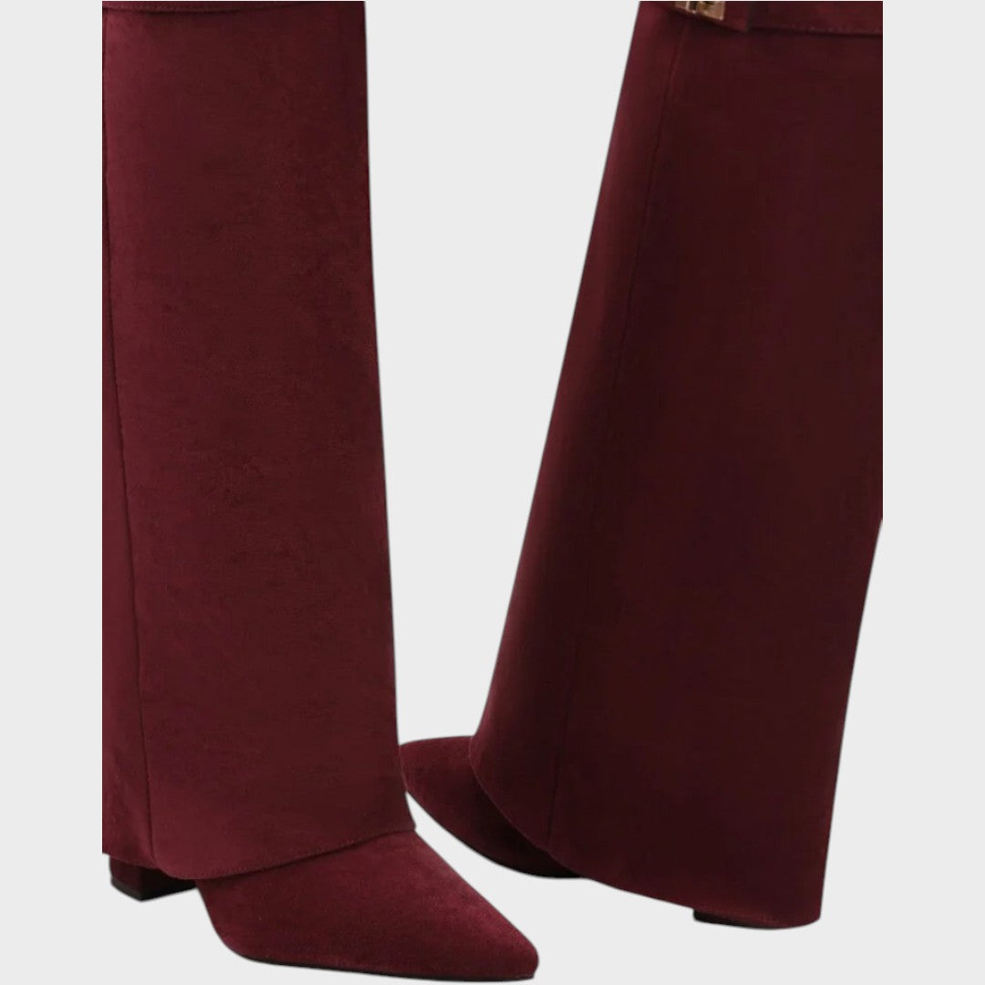 Lunara™  |  High-top Velvety Boots
