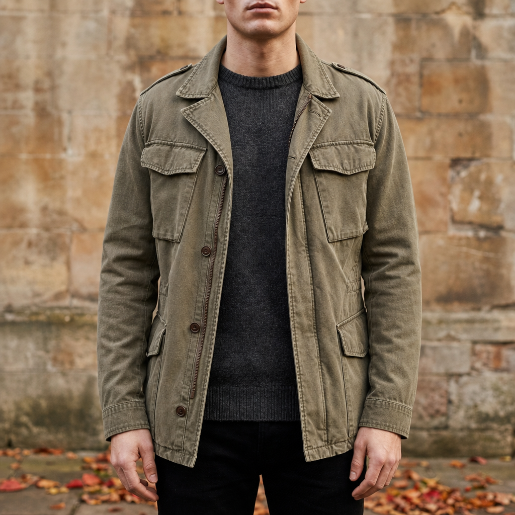 Arezzo Vintage Military Field Jacket