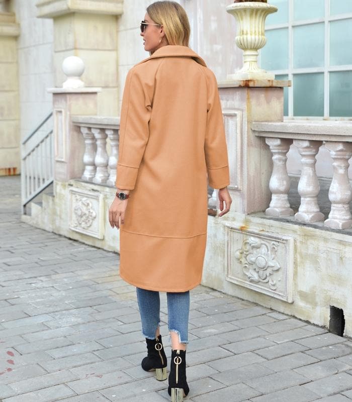 Premium Long Coat for Women – Elegant and Warm