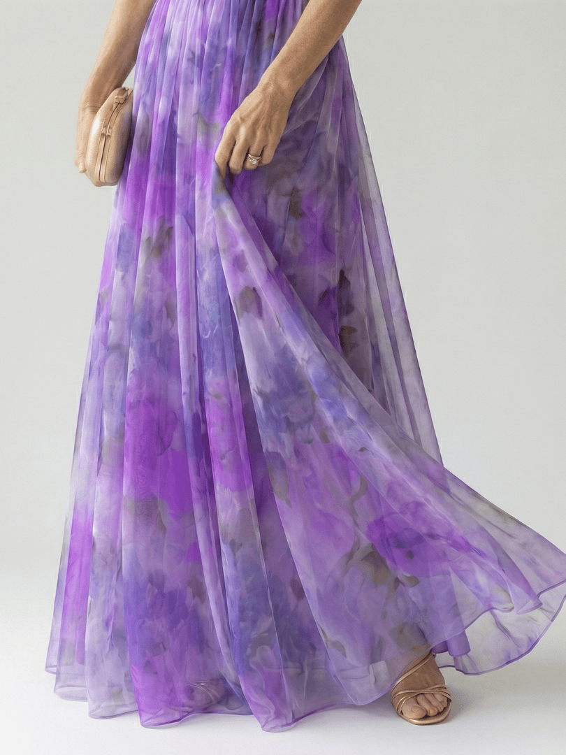 Isel™  |  Soft Wrap Maxi Dress