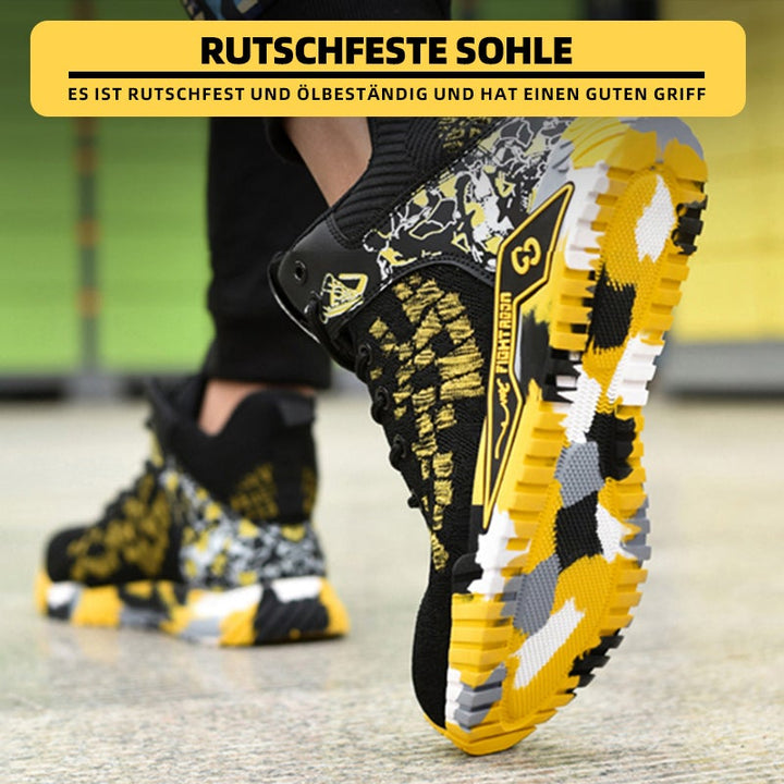 Anti-Smash and Anti-Puncture, Protecting Ankle Safety Shoes EB