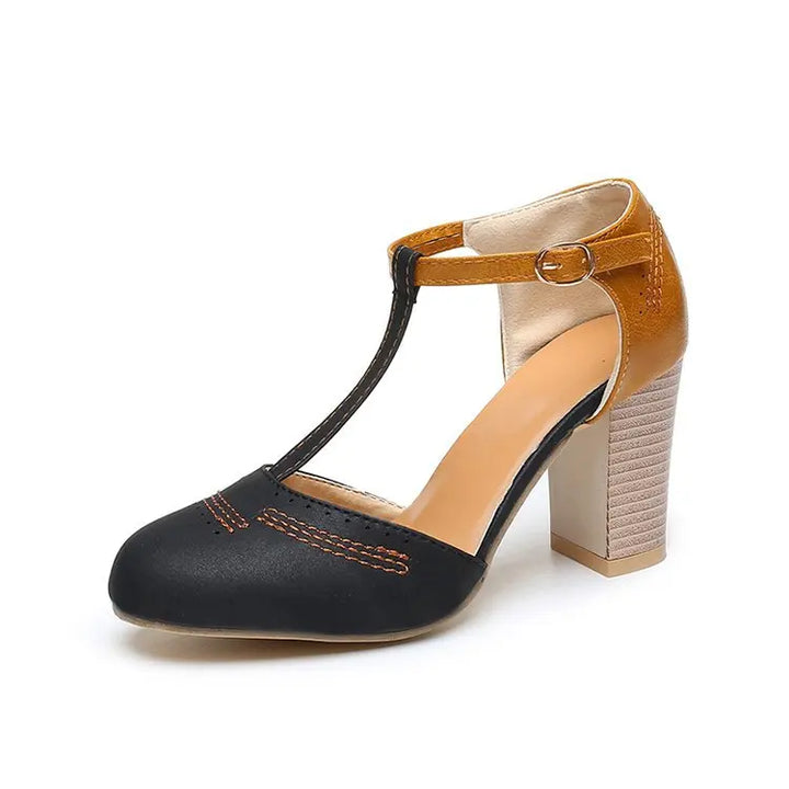 Blue Women's Pumps EB, view 2 - Elena Harper