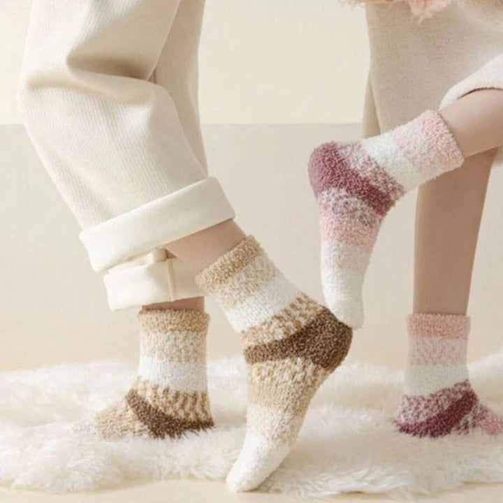 Warm Striped Socks